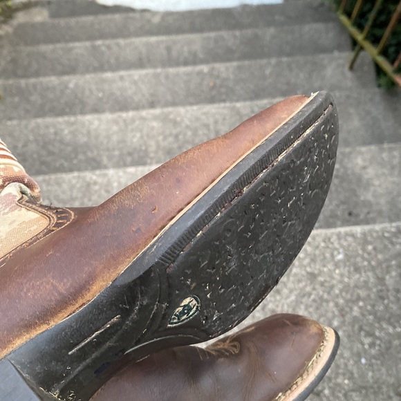 ARIAT Women’s Round Up Patriot Western Boot 8.5 - Picture 13 of 13